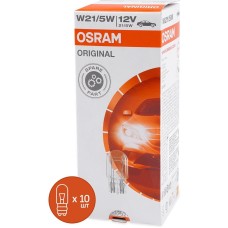 Лампа автомобильная OSRAM Лампа автомобильная W21/5W (21/5W W3X16Q) ORIGINAL LINE 12V