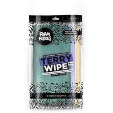 Аксессуар FOAM HEROES FHA027 Foam Heroes Terry Wipe универсальная двусторонняя микрофибра без оверлока 35х35см (упак 9 шт)