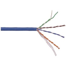 LANMASTER Кабель информационный LAN-5EUTP-HFLT-BL кат.5E UTP 4 пары 24AWG LSZH внутренний 305м синий