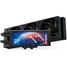 THERMALRIGHT Система водяного охлаждения Trofeo Vision 360, LCD, 4-pin, ARGB, 120мм, черный, retail [t-vision-360-bl-argb]