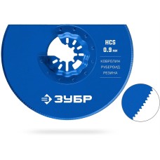 ЗУБР нож дисковый 100 мм с серрейторной заточкой, резка и зачистка, StarQuick (15590-100)