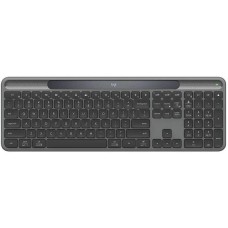 Клавиатура LOGITECH Клавиатура Signature Slim Solar+ K980, беспроводная, Bluetooth, мембранная, графитовый [920-013768]