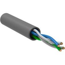 ITK Кабель информационный BC1-C5E02-111-305-G кат.5E UTP 2 пары PVC внутренний 305м серый
