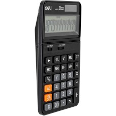 DELI Калькулятор настольный EM320 черный 12-разр