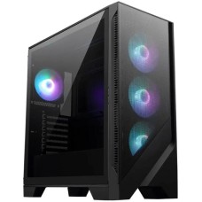 MSI Корпус MAG FORGE 320R черный без БП ATX 5x120mm 2xUSB3.1 audio bott PSU