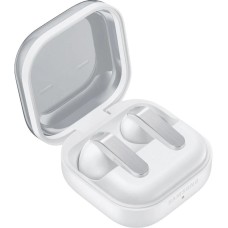 SAMSUNG Гарнитура внутриканальные Galaxy Buds 4 белый беспроводные bluetooth в ушной раковине (SM-R540NZWACIS)