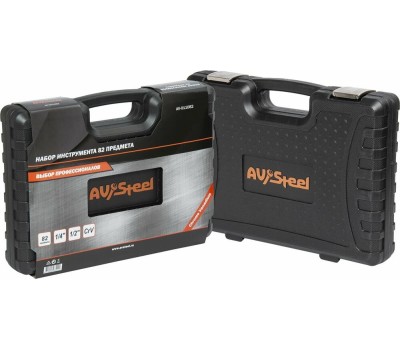 Набор инструментов AV STEEL (AV-011082) 82 предм. профессион