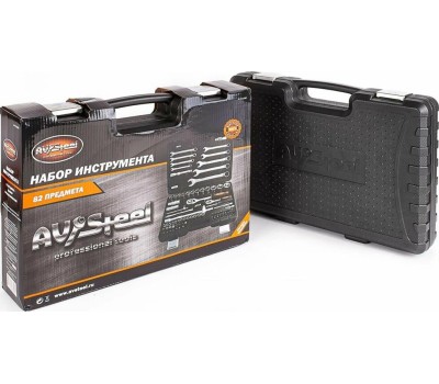 Набор инструментов AV STEEL (AV-011082) 82 предм. профессион