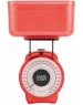 Весы кухонные HOMESTAR HS-3004М (002795) красный