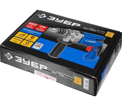 Дрель ЗУБР ЗДУ-850 ЭРММ2 850Вт