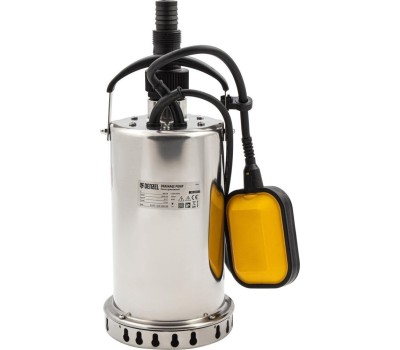 Дренажный насос DENZEL Дренажный насос DP600X, 600 Вт, подъем 7,5 м, 8500 л/ч 97220