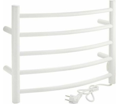 Полотенцесушитель BRIMIX BK109AW5 БЕЛЫЙ КЛАССИК-ПРЕМИУМ-ДУГА 415х 540х80 мм на 5 перекладин с сухим ТЭНом, 65W, T-50*C