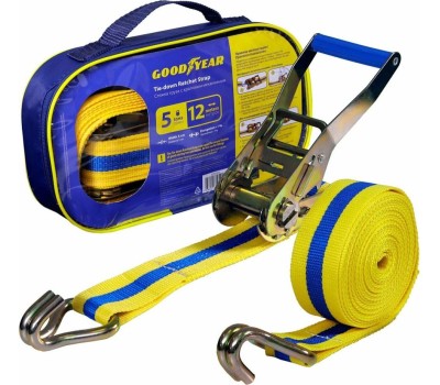 Трос буксировачный GOODYEAR 5 т., 12 м. GY005208