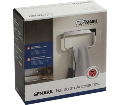 Аксессуары для ванной комнаты и туалета GFMARK 80147 Держатель полотенца кольцо, из нержавеющей стали