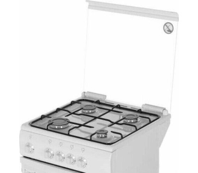 Плита газовая DE LUXE 5040.37г(кр) белый
