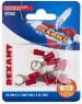 REXANT (06-0416-A) НКИ 1.5-8/НКИ 1,25-8/RV1.25-8, O8.4ММ, 0.5-1.5ММ2, КРАСНЫЙ