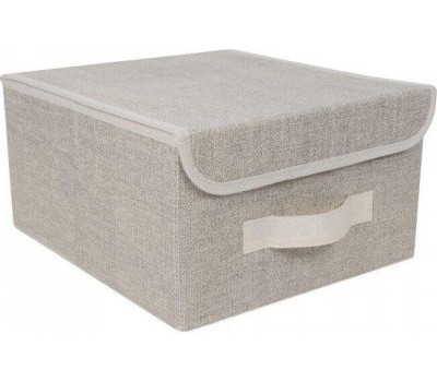 ДЛЯ ДОМА ЕГ (17100) Linen Короб для хранения 28x30x16 см - 12
