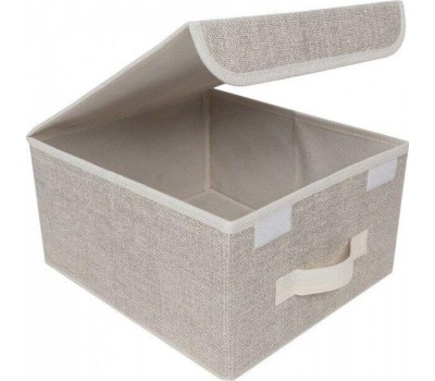 ДЛЯ ДОМА ЕГ (17100) Linen Короб для хранения 28x30x16 см - 12
