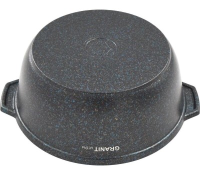 Жаровня КУКМОР жгг52а а/пр литая 5,0л стекл/кр Granit ultra blue