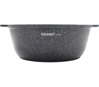 Жаровня КУКМОР жгг52а а/пр литая 5,0л стекл/кр Granit ultra blue