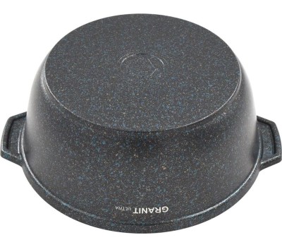 Жаровня КУКМОР жгг52а а/пр литая 5,0л стекл/кр Granit ultra blue