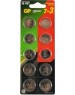 Батарейка GP (15743) Lithium Cell CR2032-7/3-2CR10 CR2032 (10шт) блистер