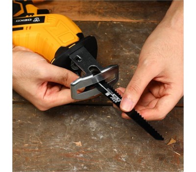 Сабельная пила аккумуляторная DEKO DKRS20-Li, 20В, 2x2.0Ач 063-4311