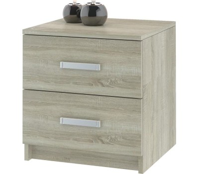 Комод НК-МЕБЕЛЬ ЛОФТ комод 420 с 2-мя ящиками Дуб Сонома 72230008 (1 кор.)