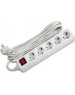 Сетевой удлинитель BURO BU-PS5.3/W 3м (5 розеток) белый (пакет ПЭ)