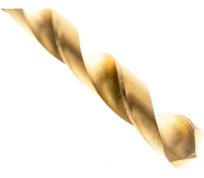 Сверло MATRIX Сверло по металлу, 10 мм, HSS, нитридтитановое покрытие, шестигранный хвостовик