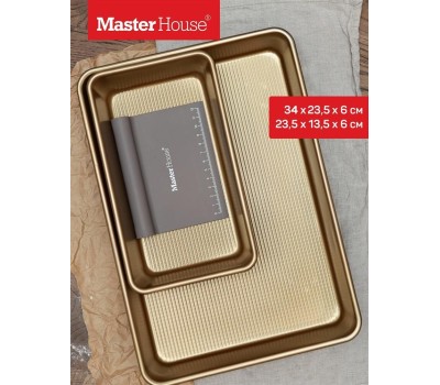Набор форм MASTER HOUSE Клондайк с силиконовым кондитерским шпателем 84001 (2 предмета)