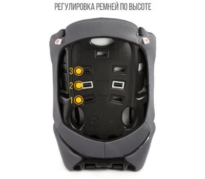 Детское автомобильное кресло ZLATEK KRES4144 ZL513 разборное гр.I/II/III, серый