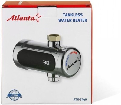 Водонагреватель проточный ATLANTA ATH-7440 silver