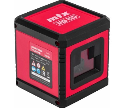 Лазерный уровень MTX Лазерный уровень XQB RED Basic SET, 10 м, красный луч, батарейки, резьба 1/4