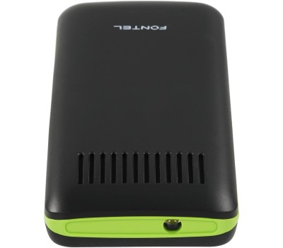Телефон мобильный FONTEL FP210 черный-зеленый
