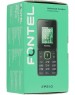 Телефон мобильный FONTEL FP210 черный-зеленый