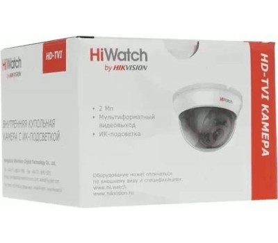 Камера видеонаблюдения HIWATCH Камера видеонаблюдения аналоговая DS-T201(B) (2.8 mm), 1920х1080 pix, 2.8 мм, белый