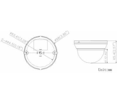 Камера видеонаблюдения HIWATCH Камера видеонаблюдения аналоговая DS-T201(B) (2.8 mm), 1920х1080 pix, 2.8 мм, белый