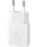 СЗУ SAMSUNG Сетевое зарядное устройство EP-T1510X, USB-C, 15Вт, 2A, белый [ep-t1510xwegru]