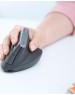 LOGITECH Мышь беспроводная MX Vertical, Bluetooth/Радио, вертикальная, оптическая, USB, 4000dpi, черный и серебристый [910-005449]