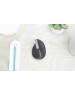 LOGITECH Мышь беспроводная MX Vertical, Bluetooth/Радио, вертикальная, оптическая, USB, 4000dpi, черный и серебристый [910-005449]