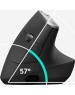 LOGITECH Мышь беспроводная MX Vertical, Bluetooth/Радио, вертикальная, оптическая, USB, 4000dpi, черный и серебристый [910-005449]