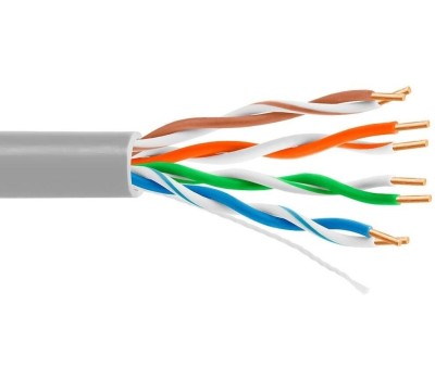 5bites Кабель US5505-305C витая пара UTP / SOLID / 5E / 24AWG / COPPER / PVC / 305M