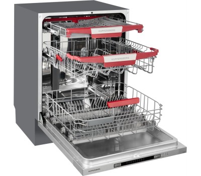 Встраиваемая посудомоечная машина KUPPERSBERG Встраиваемая посудомоечная машина GLM 6080, полноразмерная, ширина 59.8см, полновстраиваемая, загрузка 14 комплектов