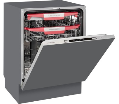 Встраиваемая посудомоечная машина KUPPERSBERG Встраиваемая посудомоечная машина GLM 6080, полноразмерная, ширина 59.8см, полновстраиваемая, загрузка 14 комплектов