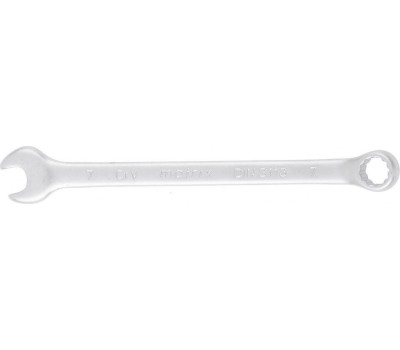 Комбинированный ключ MATRIX Ключ комбинированный, 7 мм, CrV, матовый хром 15103