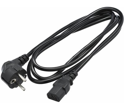 NONAME Кабель 15518, IEC C13 - Евровилка, 0,75, 3м, черный