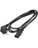 NONAME Кабель 15518, IEC C13 - Евровилка, 0,75, 3м, черный