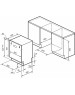 Встраиваемая посудомоечная машина LEX Встраиваемая посудомоечная машина PM 6073 B, полноразмерная, ширина 59.8см, полновстраиваемая, загрузка 14 комплектов