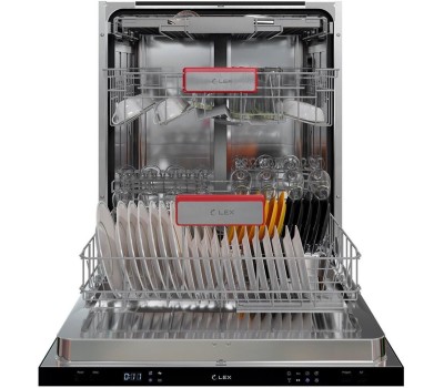 Встраиваемая посудомоечная машина LEX Встраиваемая посудомоечная машина PM 6073 B, полноразмерная, ширина 59.8см, полновстраиваемая, загрузка 14 комплектов